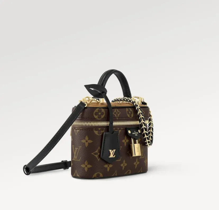 LV 帆布 Vanity Chain uch 链条包 精致链条款