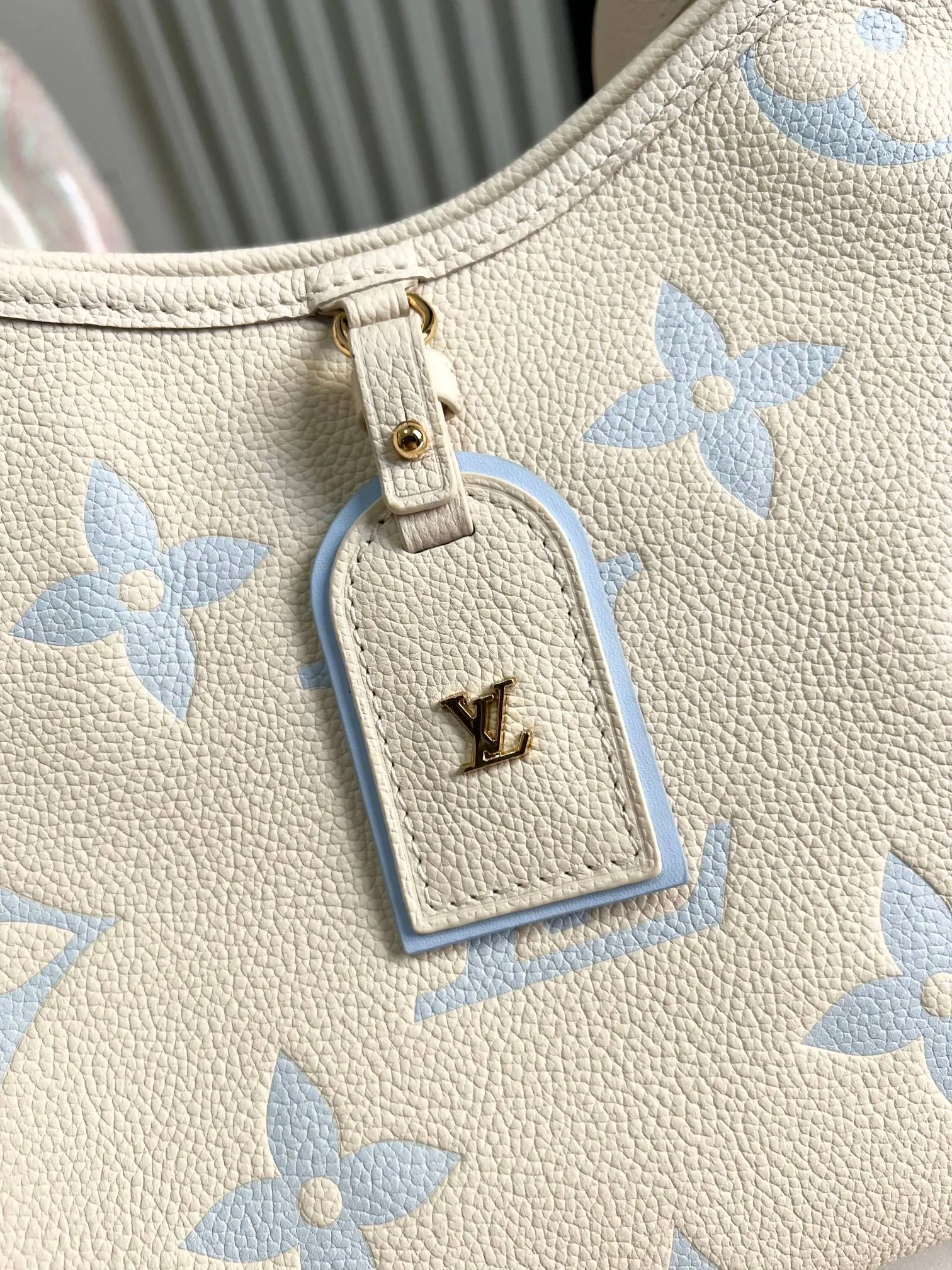 Louis Vuitton White Clutch Bag Canvas