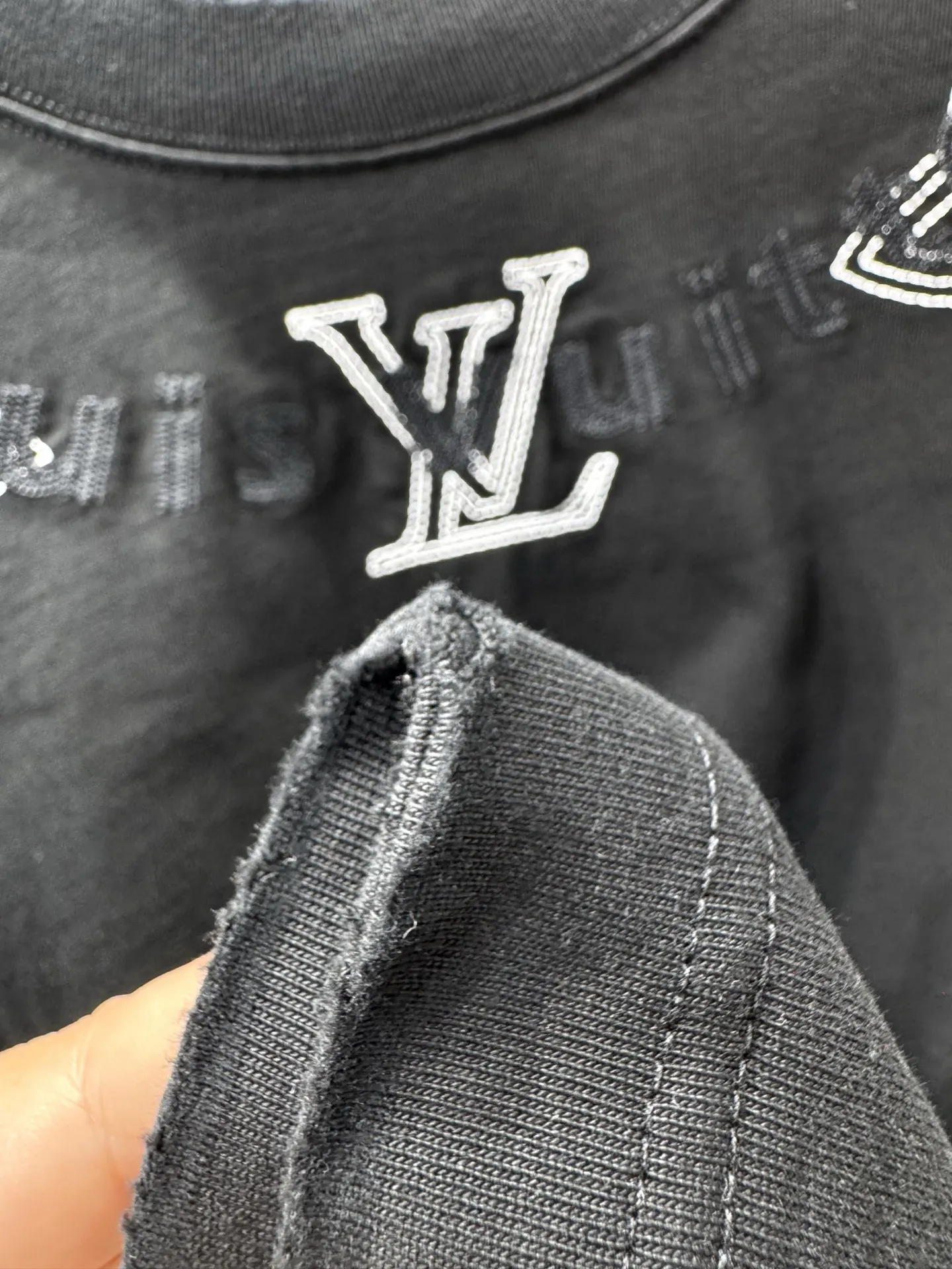 Louis Vuitton Monogram Letter Short Sleeve T-Shirt