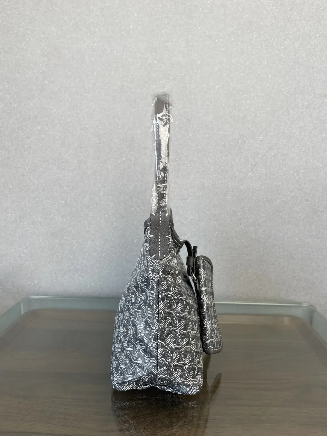 Goyard Hobo 灰色 腋下包 复古腋下背款