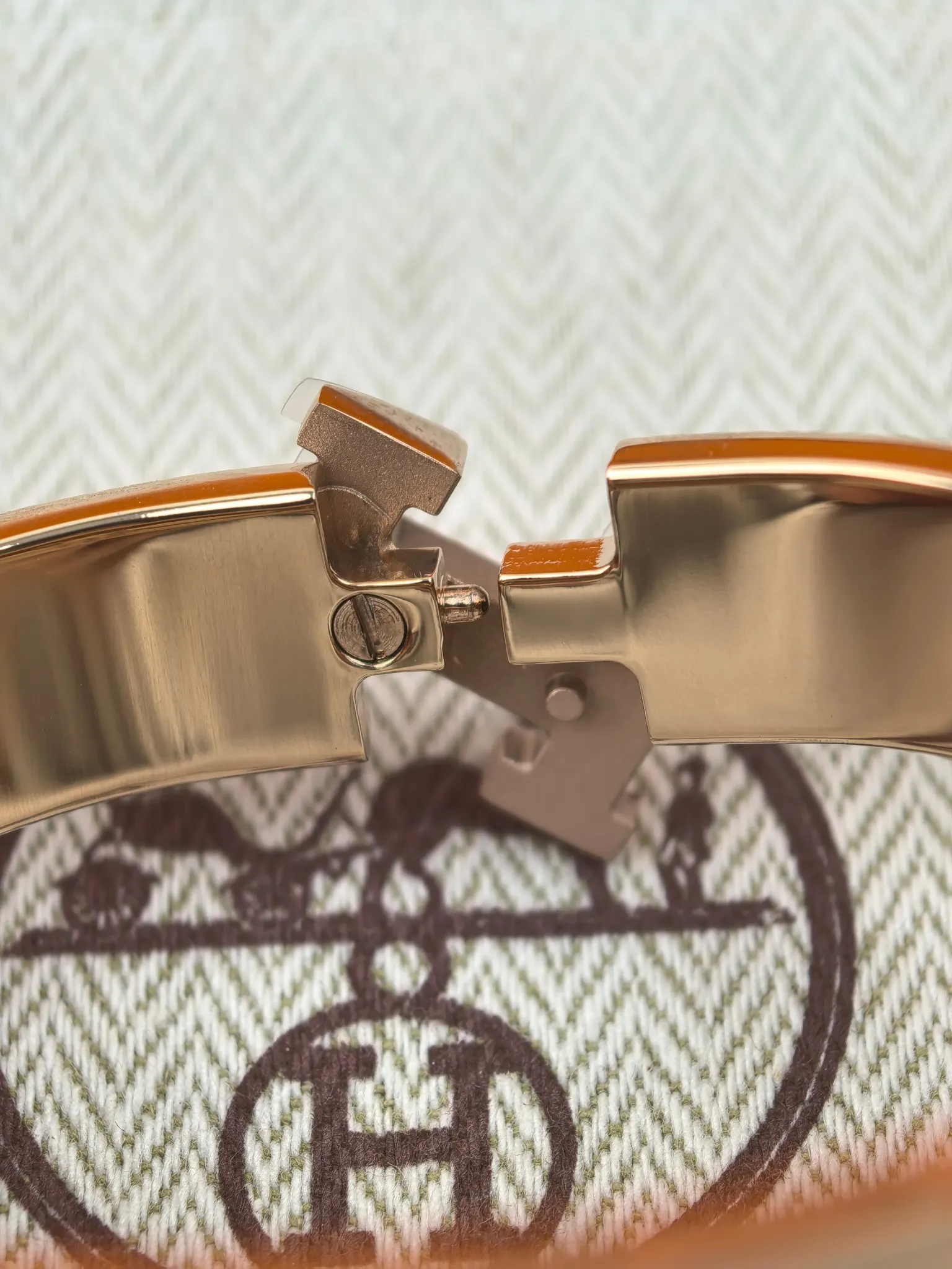 Hermès Gold Bracelet