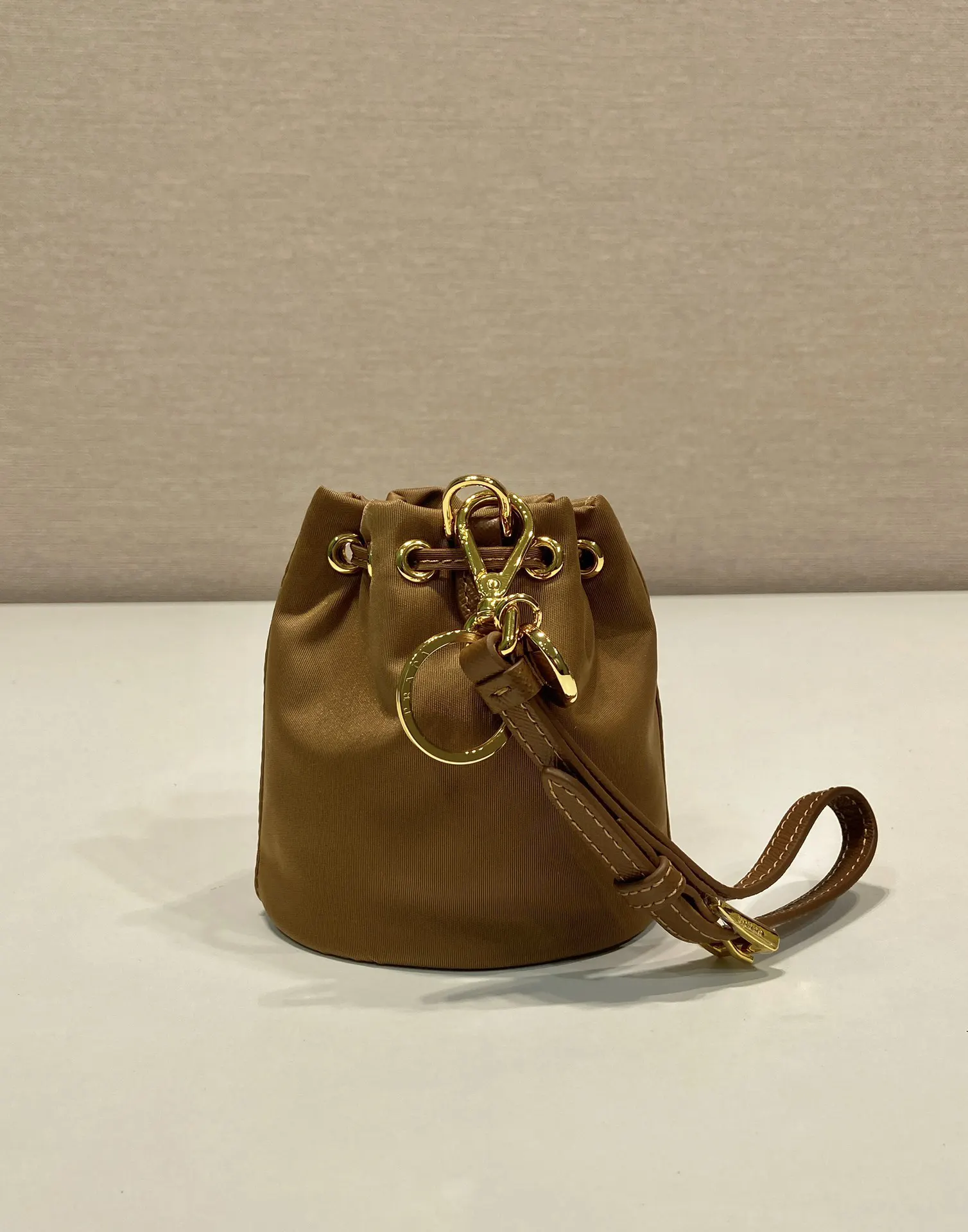 Gold Bucket Bag Casual