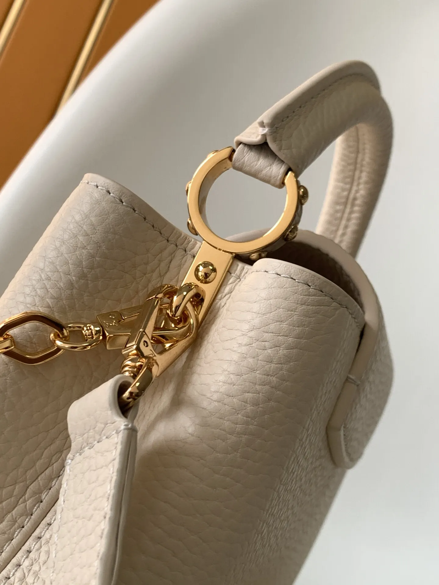 LV 黑色老花Keepall旅行袋 皮革肩带款｜ORBUYBAG 岚奢包高端时尚精品