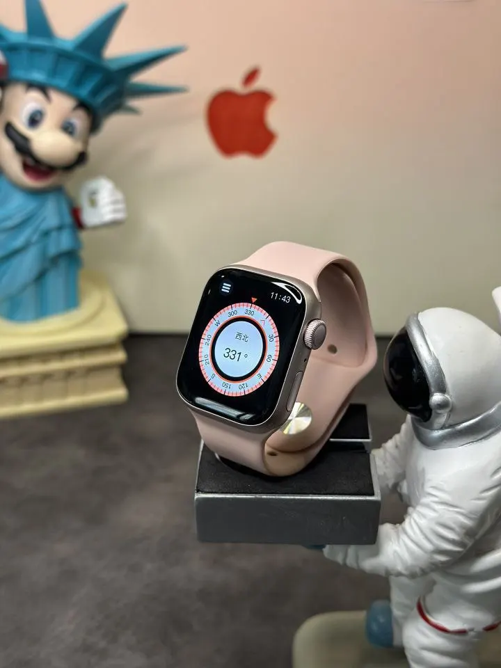 粉色 apple watch 代 粉色 壳料 手錶 經典腕表款