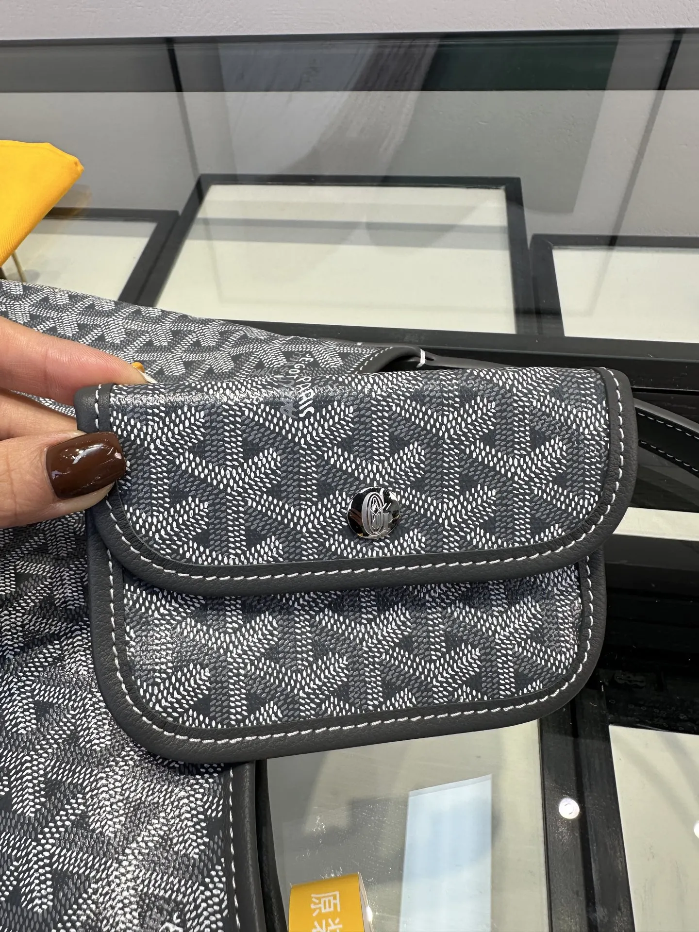 Goyard Gray Tote Bag
