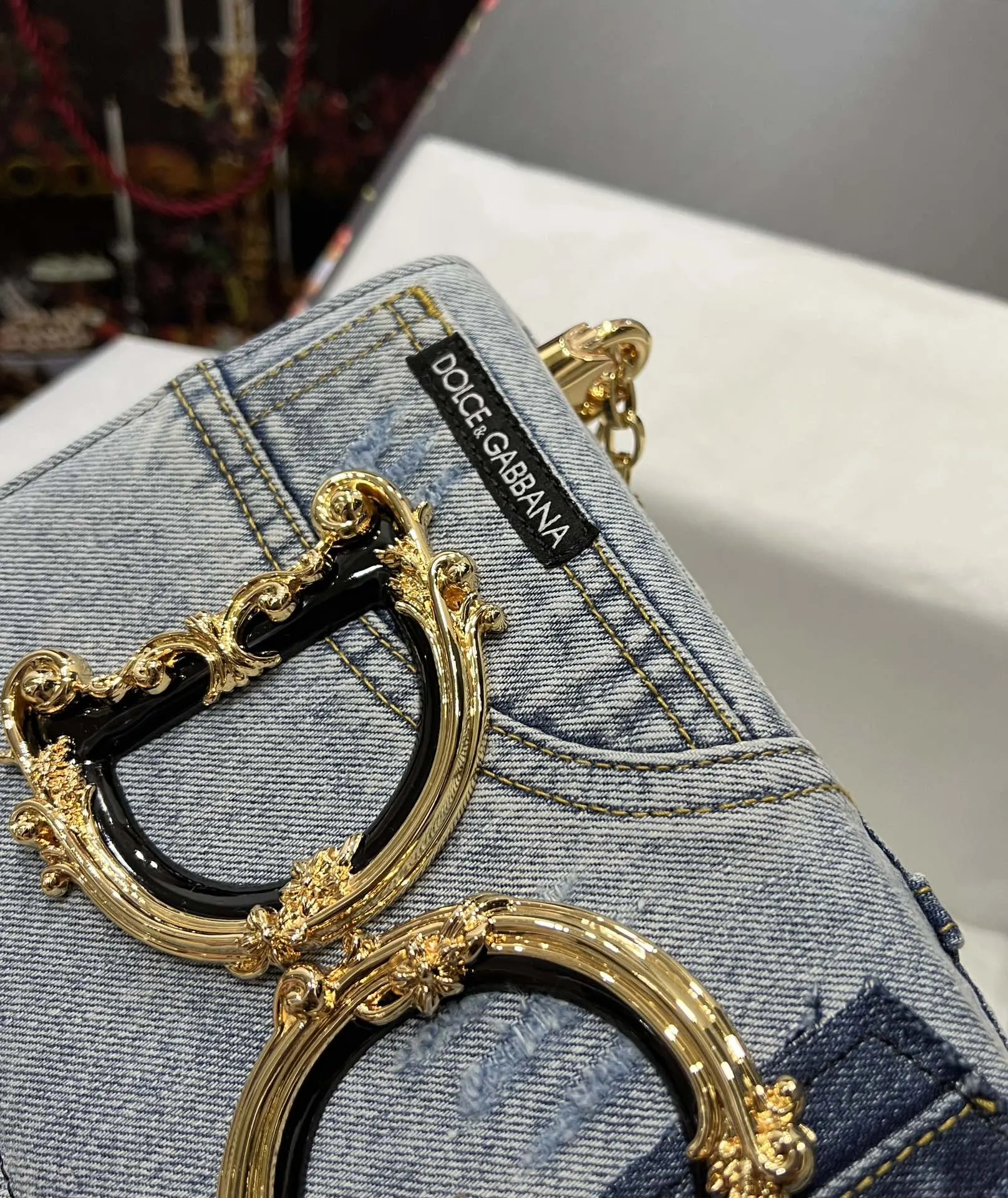 Chain Bag Leather