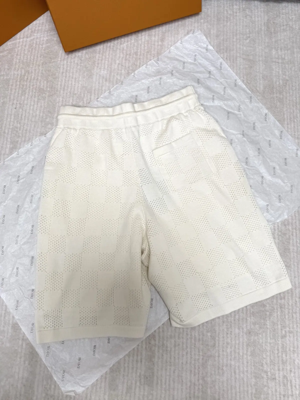LV White Shorts Image 5 LV White Shorts Image 5