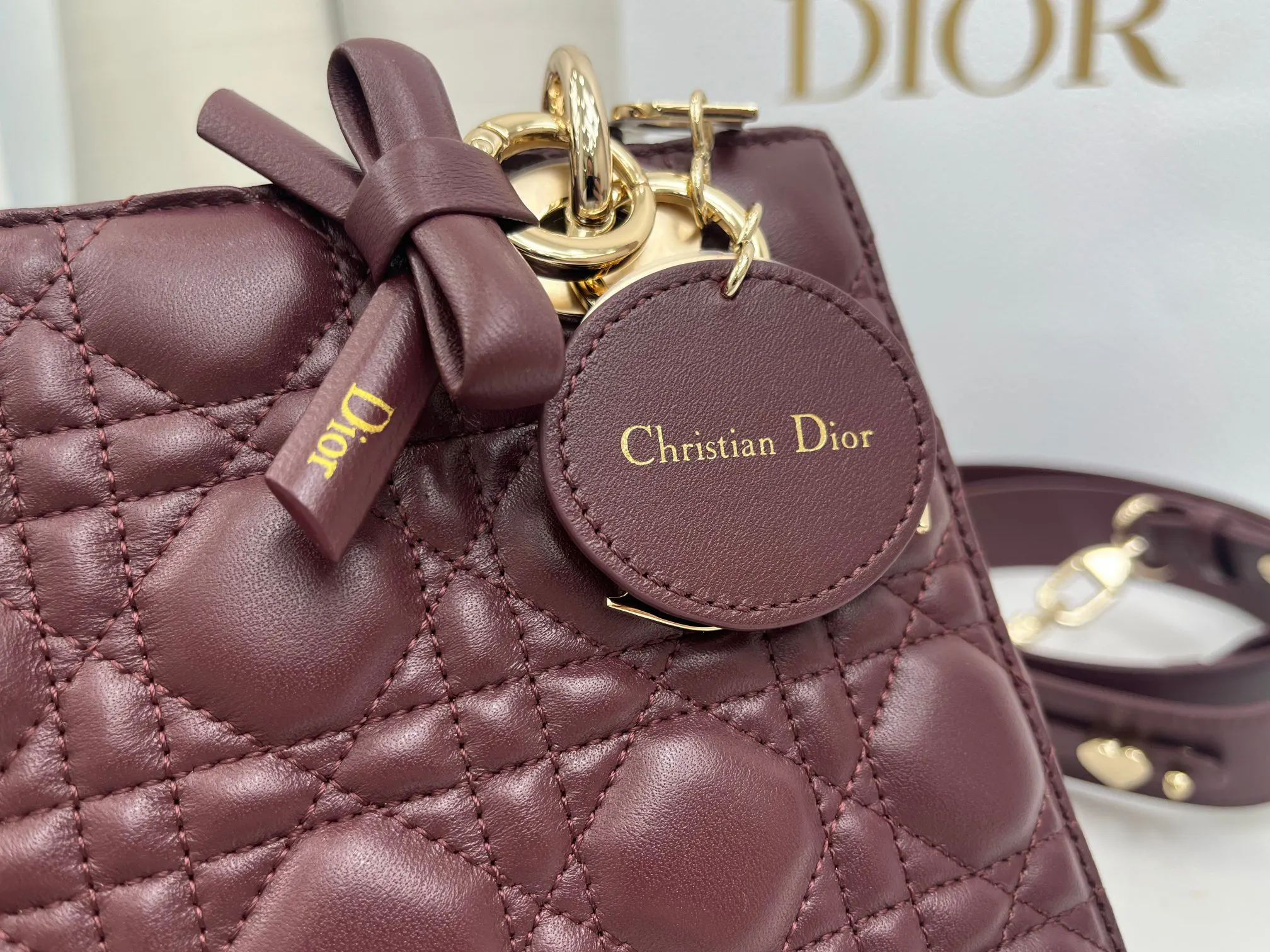 Dior My ABCDior 羊皮手袋 手提斜挎 通勤