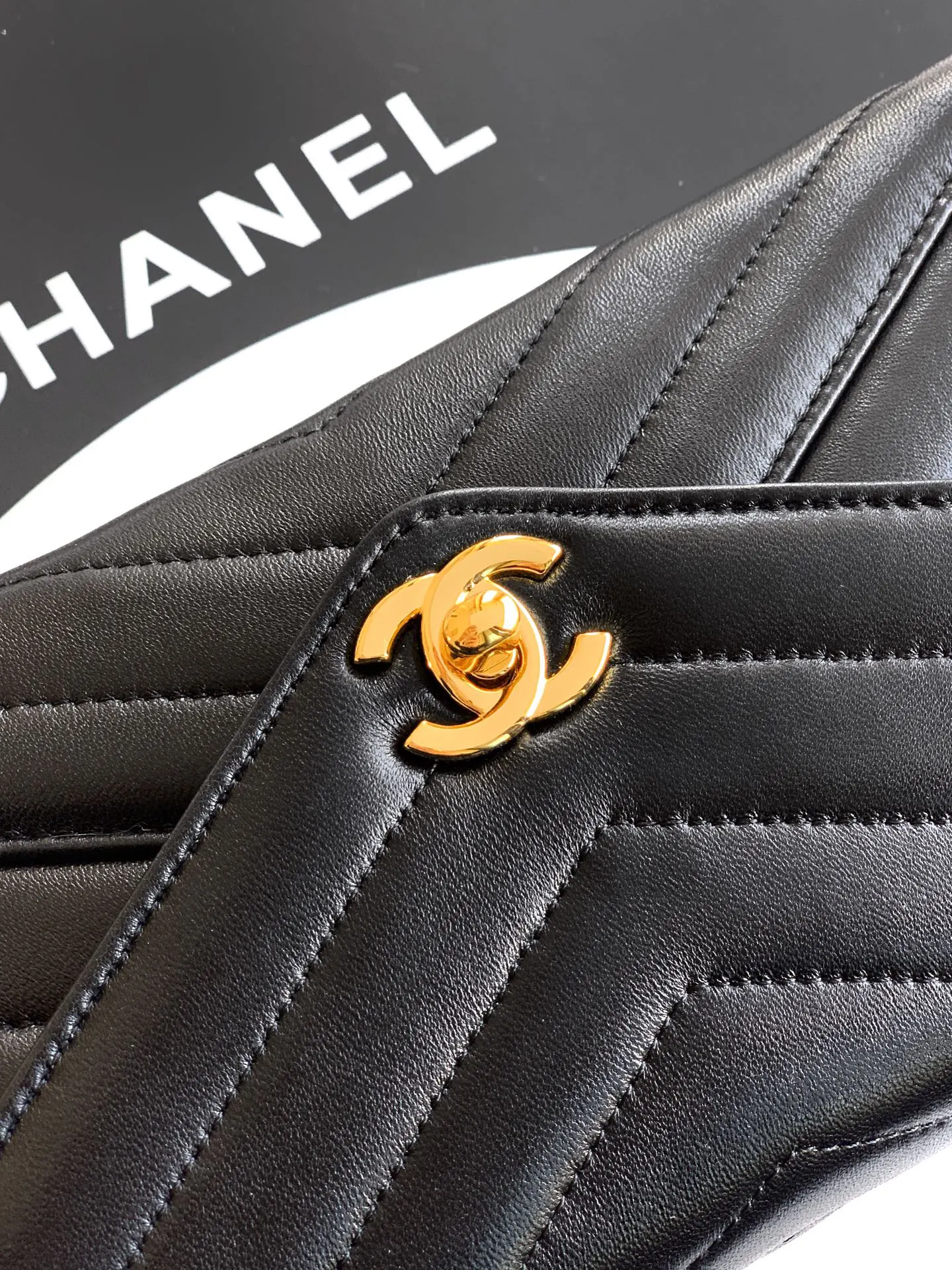 CHANEL 黑色 銀色 鏈條包 精致鏈條款