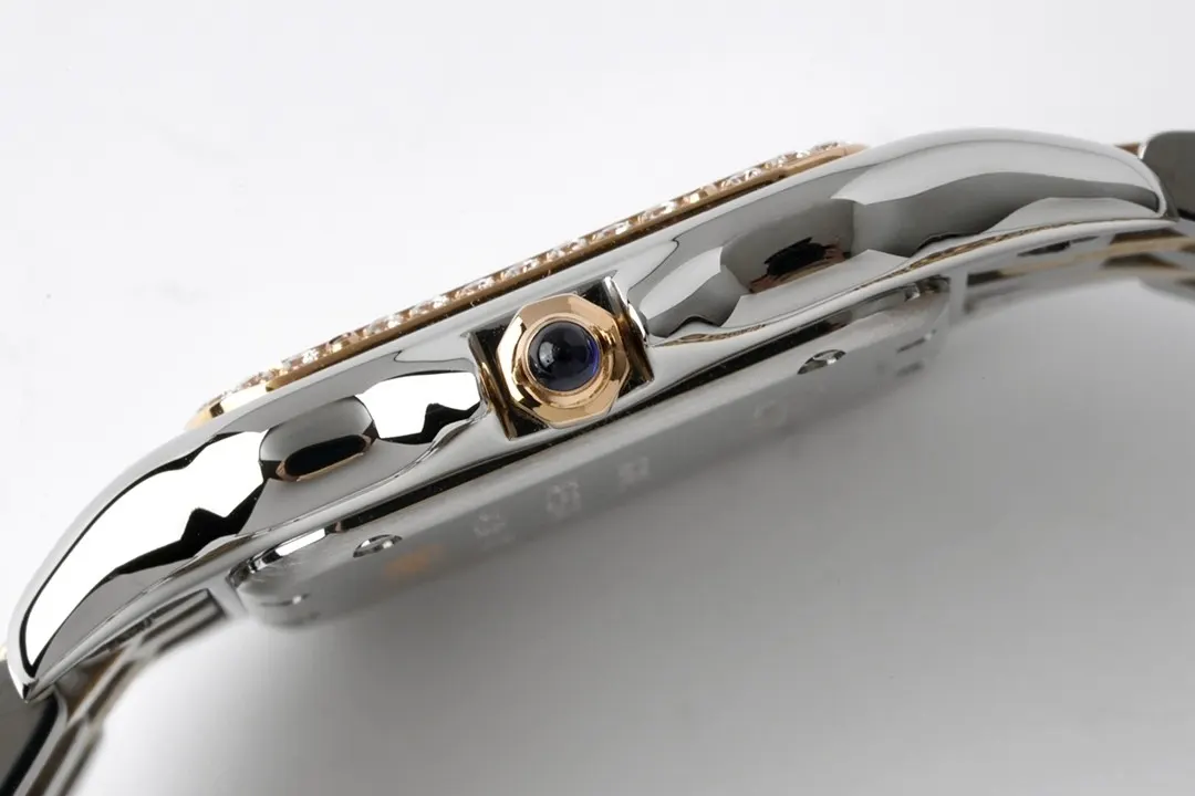 Cartier 白色 蓝色 手表 经典腕表款