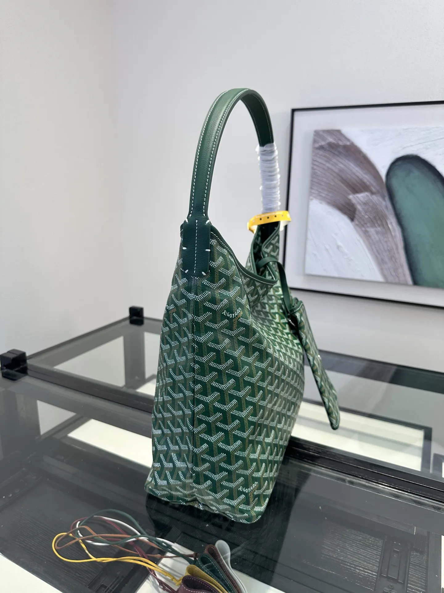 Goyard Hobo 绿色 腋下包 复古腋下背款