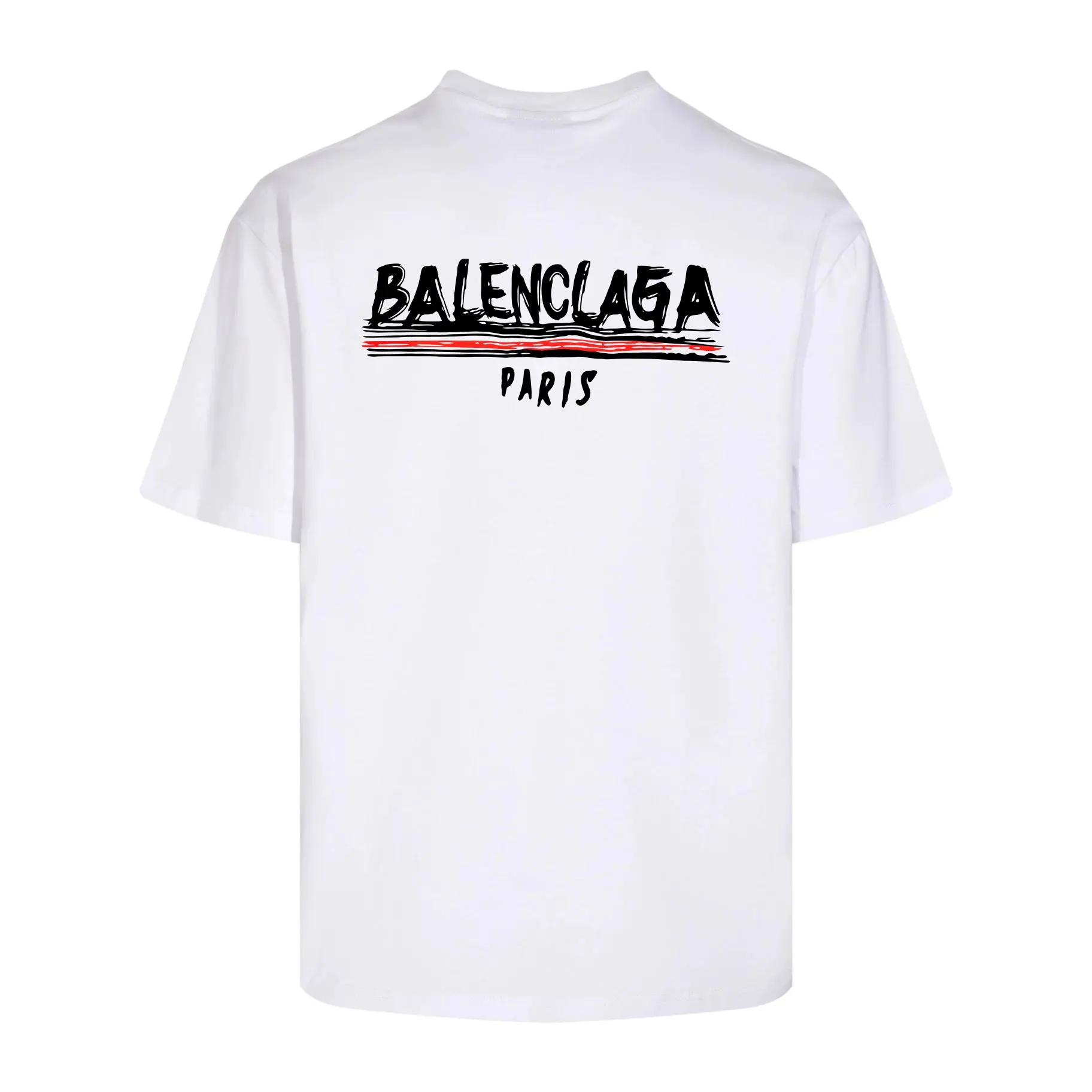 Balenciaga Black Short Sleeve T-Shirt Loose
