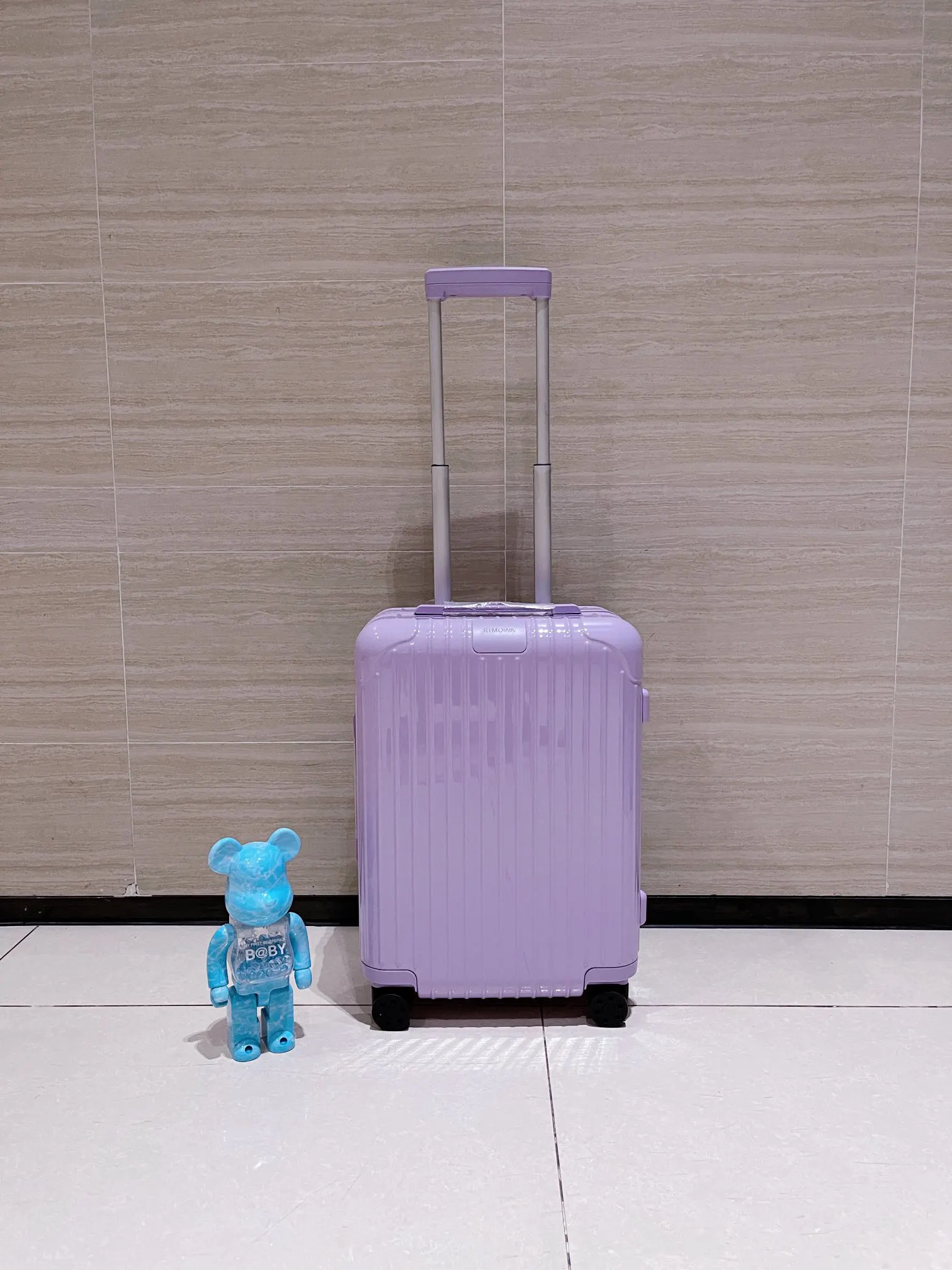 白色 藍色 日默瓦rimowa拉杆箱行李箱登机箱旅行箱方胖子運動 旅行拉杆款 輕便出行款