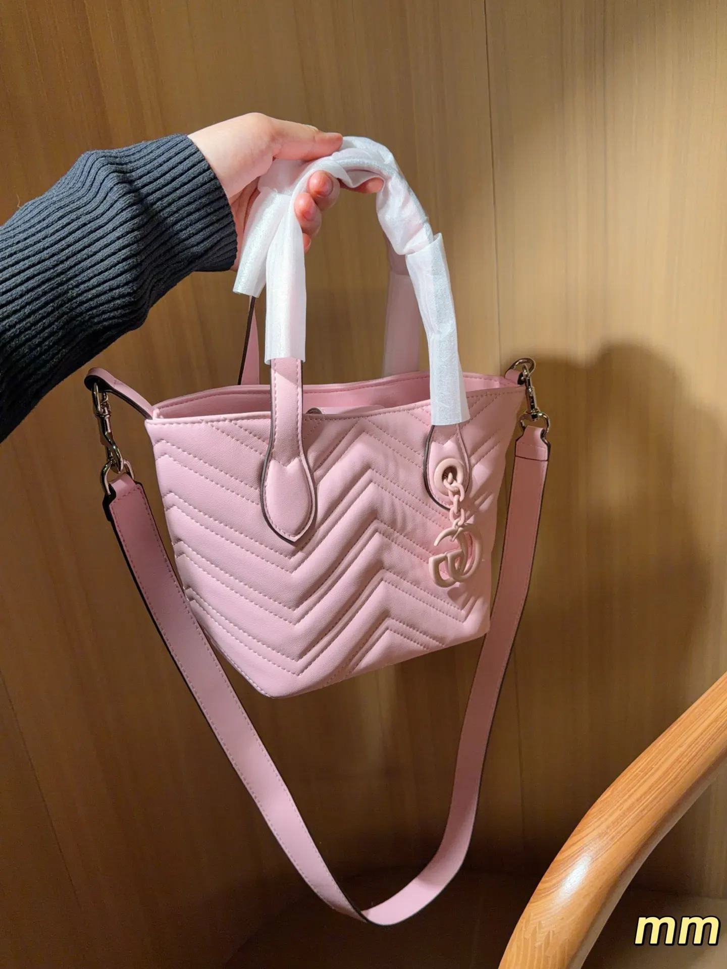 Gucci Marmont 绗缝皮革链条包 单肩斜挎款