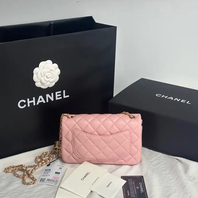 Pink Chain Bag