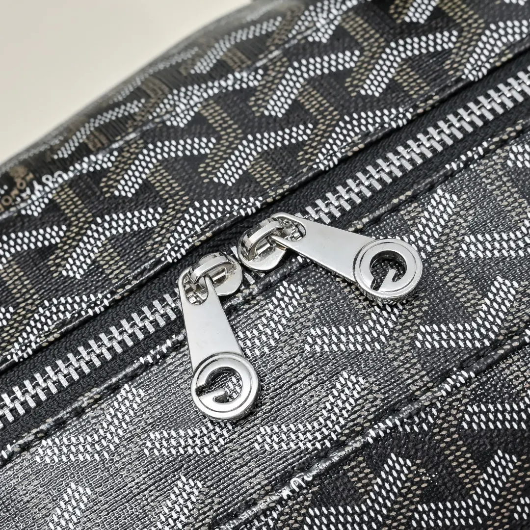 Goyard 黑色 牛皮 旅行袋 大容量旅行款