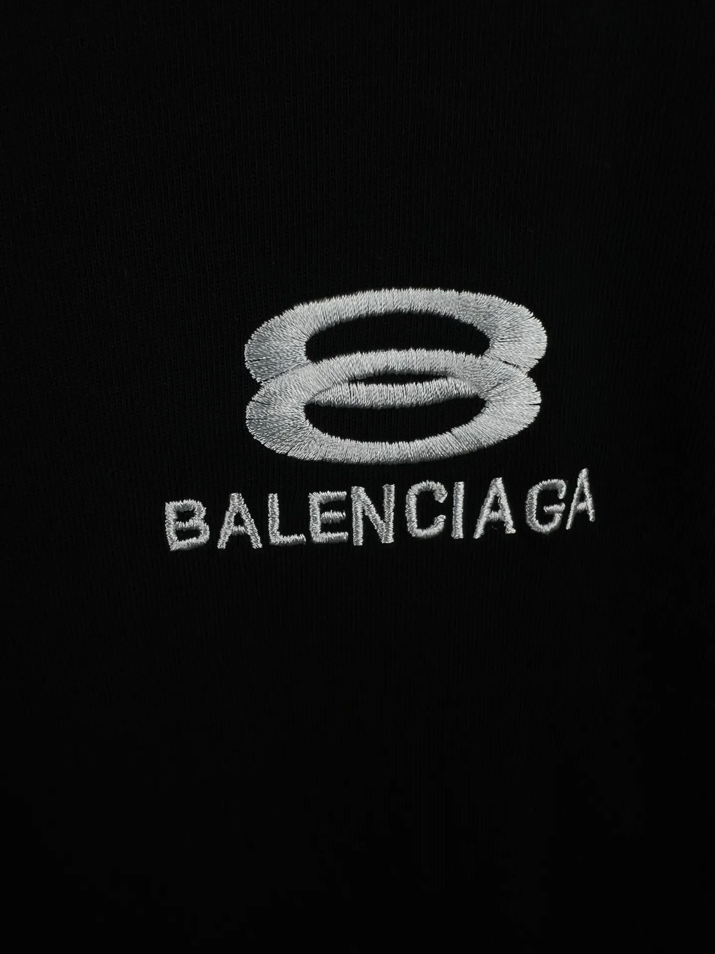Balenciaga 26SS 刺绣 纯棉 短袖T恤 街头休闲款