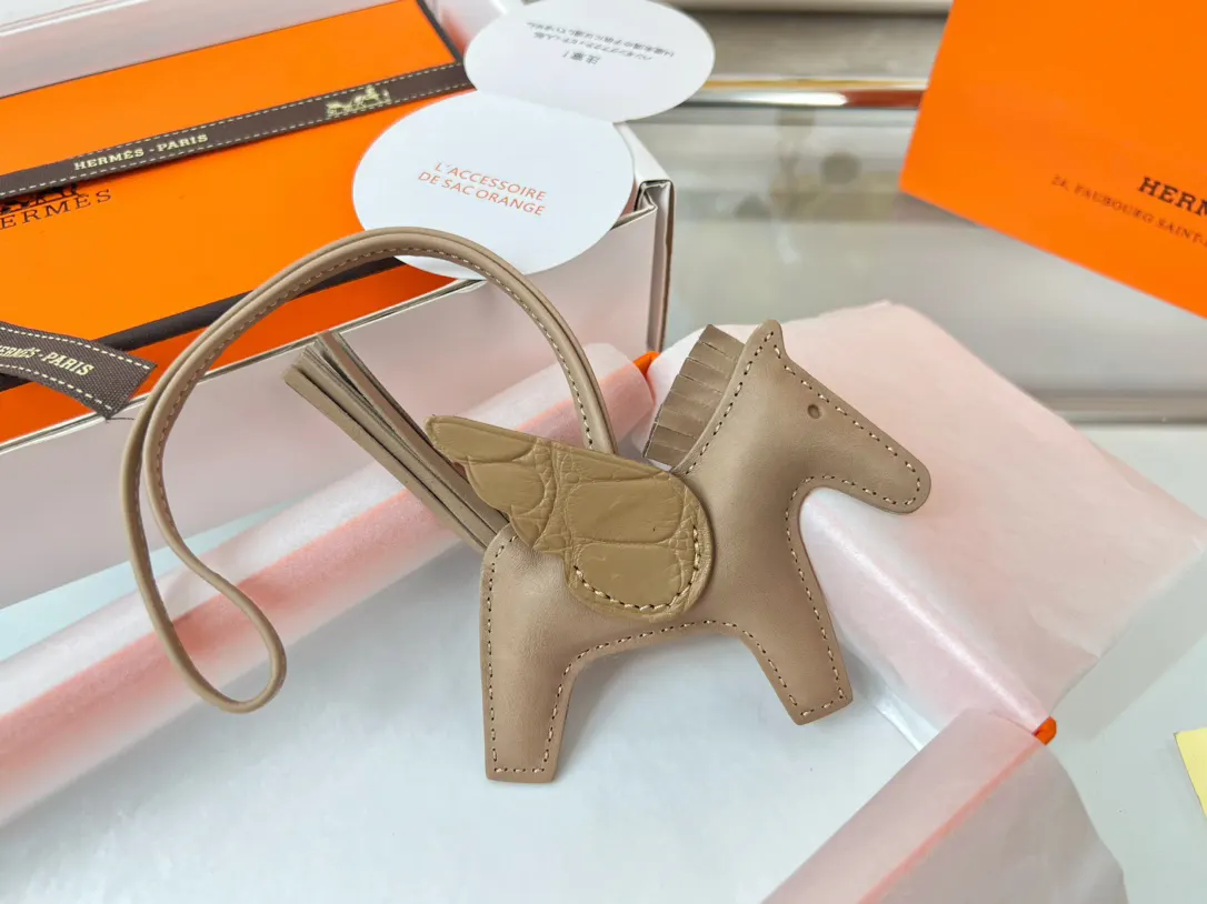 Hermès Leather Pendant