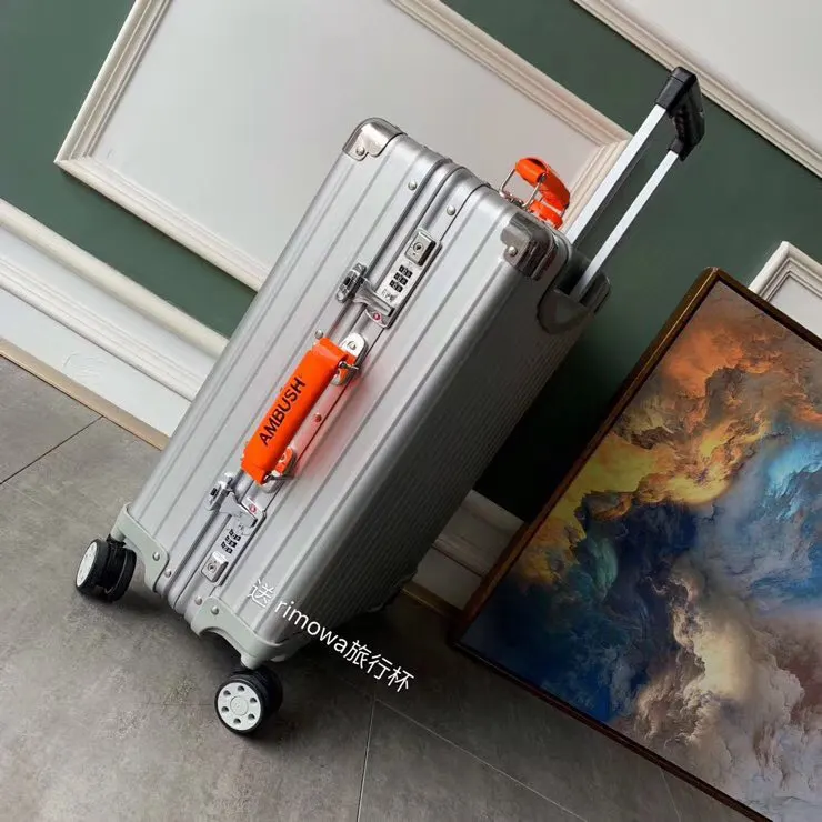 黑色 銀色 RIMOWA聯名款A USH 行李箱 旅行拉杆款 輕便出行款