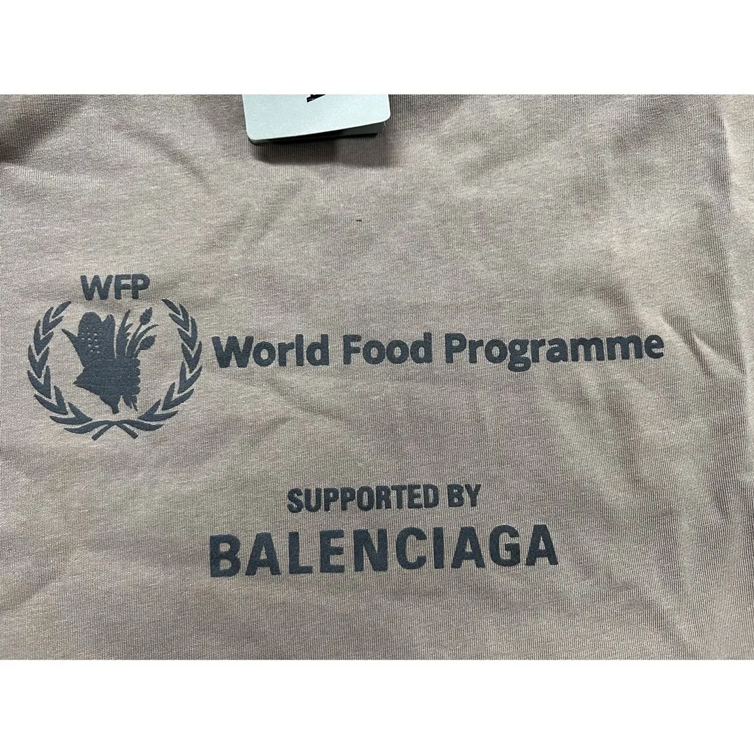 Balenciaga Cotton Logo Short Sleeve T-Shirt Street