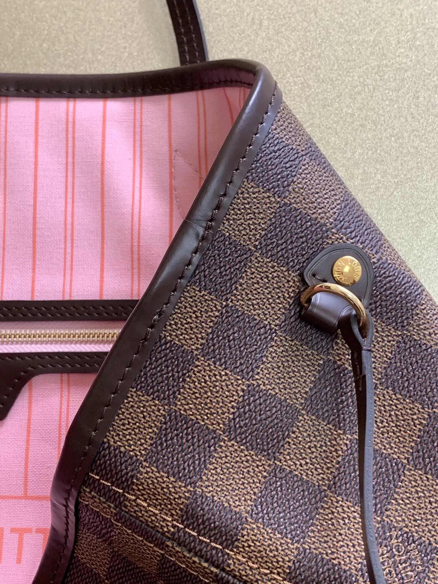 Louis Vuitton Clutch Bag Canvas