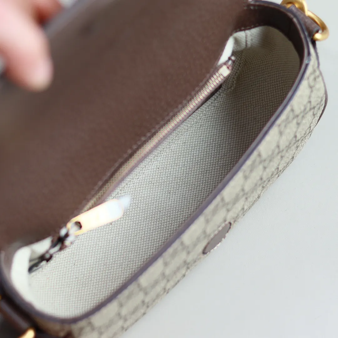 Brown Gold Tote Bag Canvas