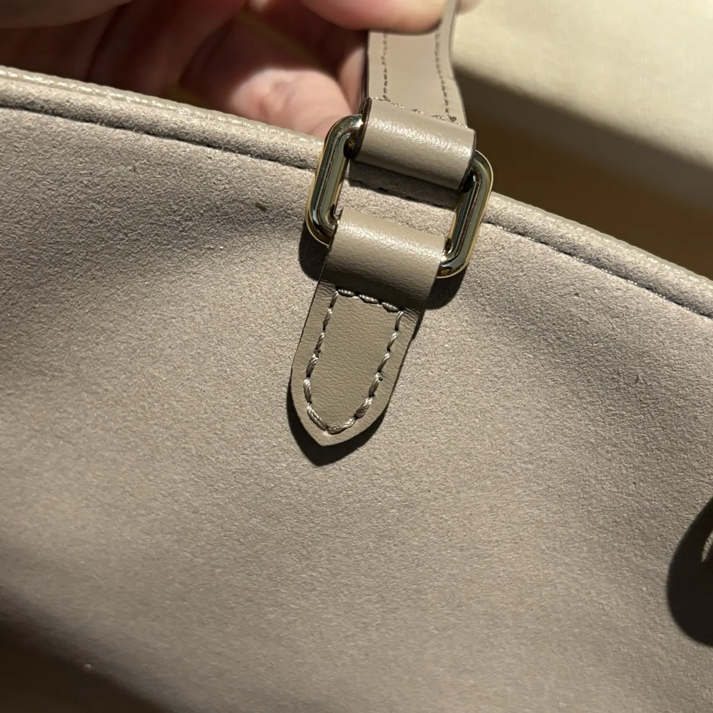 Gray Chain Bag