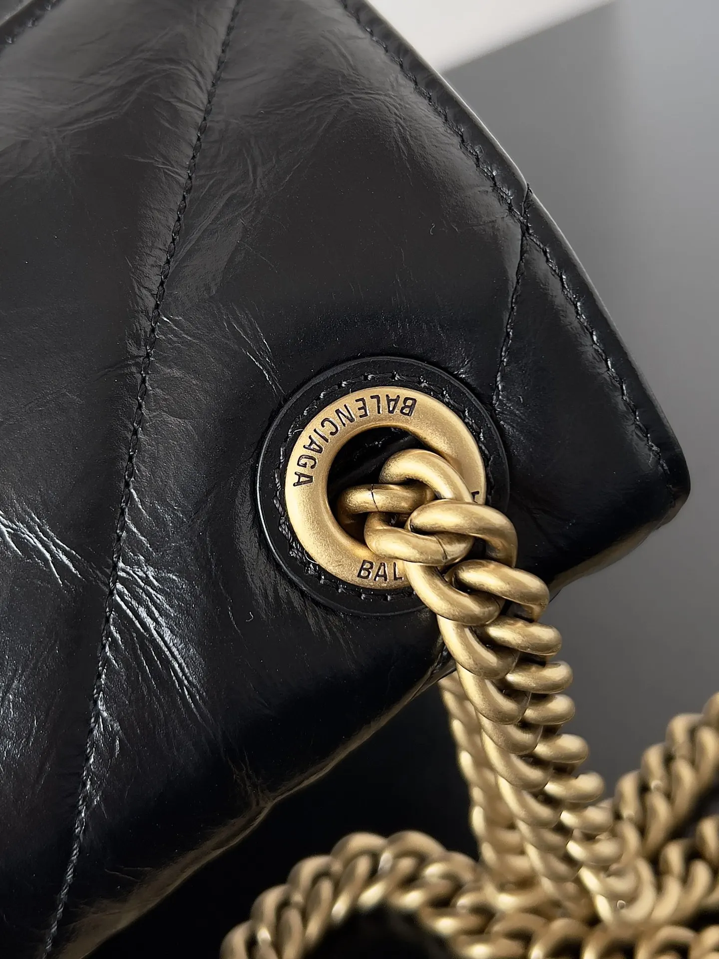 Balenciaga Hourglass Chain Bag
