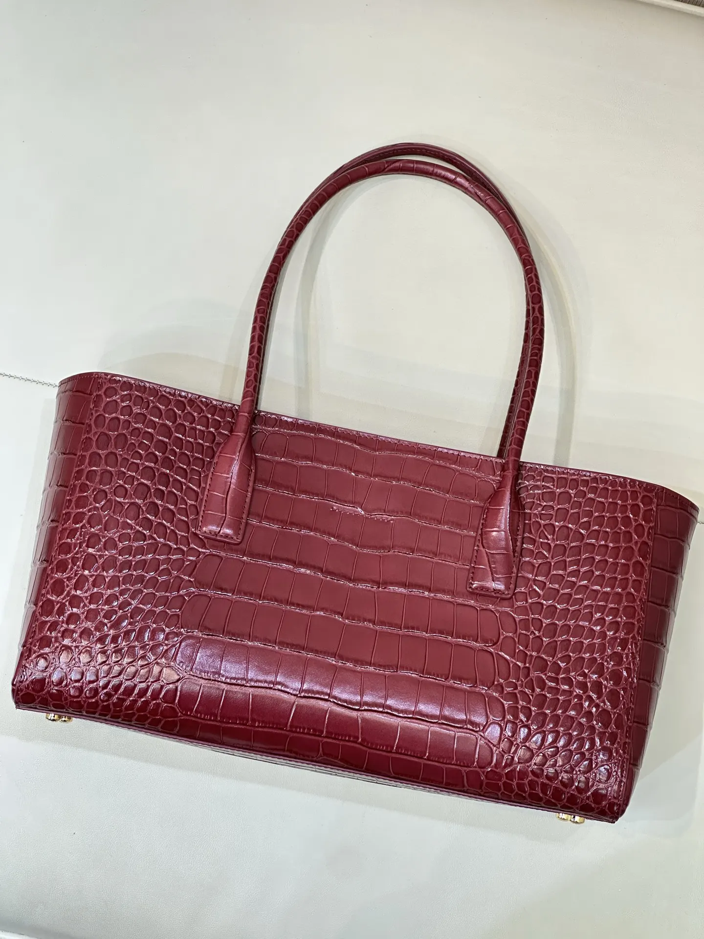 Red Top Handle Bag Commuter