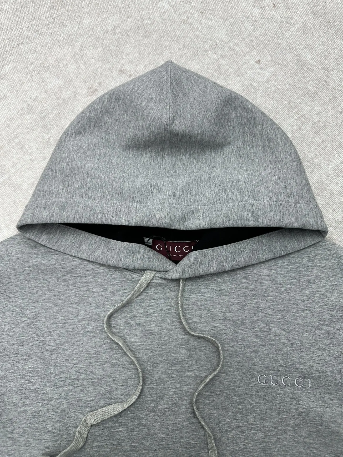 Gucci 灰色 印花 卫衣