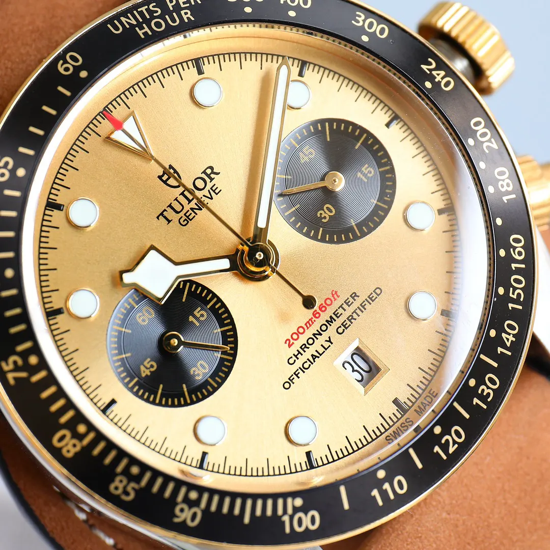 Tudor 帝舵 碧湾计时型 Black Bay Chrono 手錶 經典腕表款