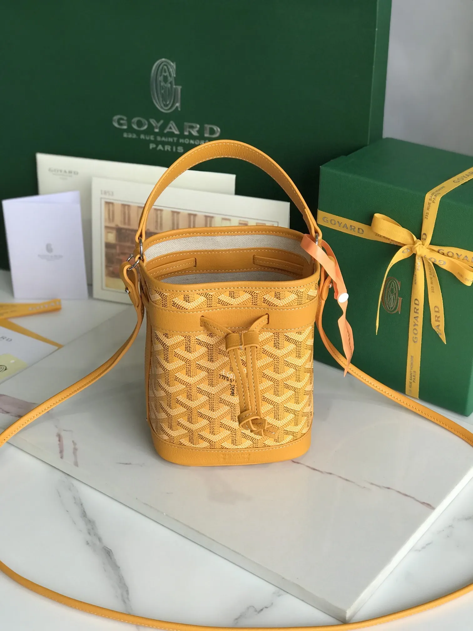Goyard 皮革 × ×鼎鼎戈雅 水桶包 休閒水桶款