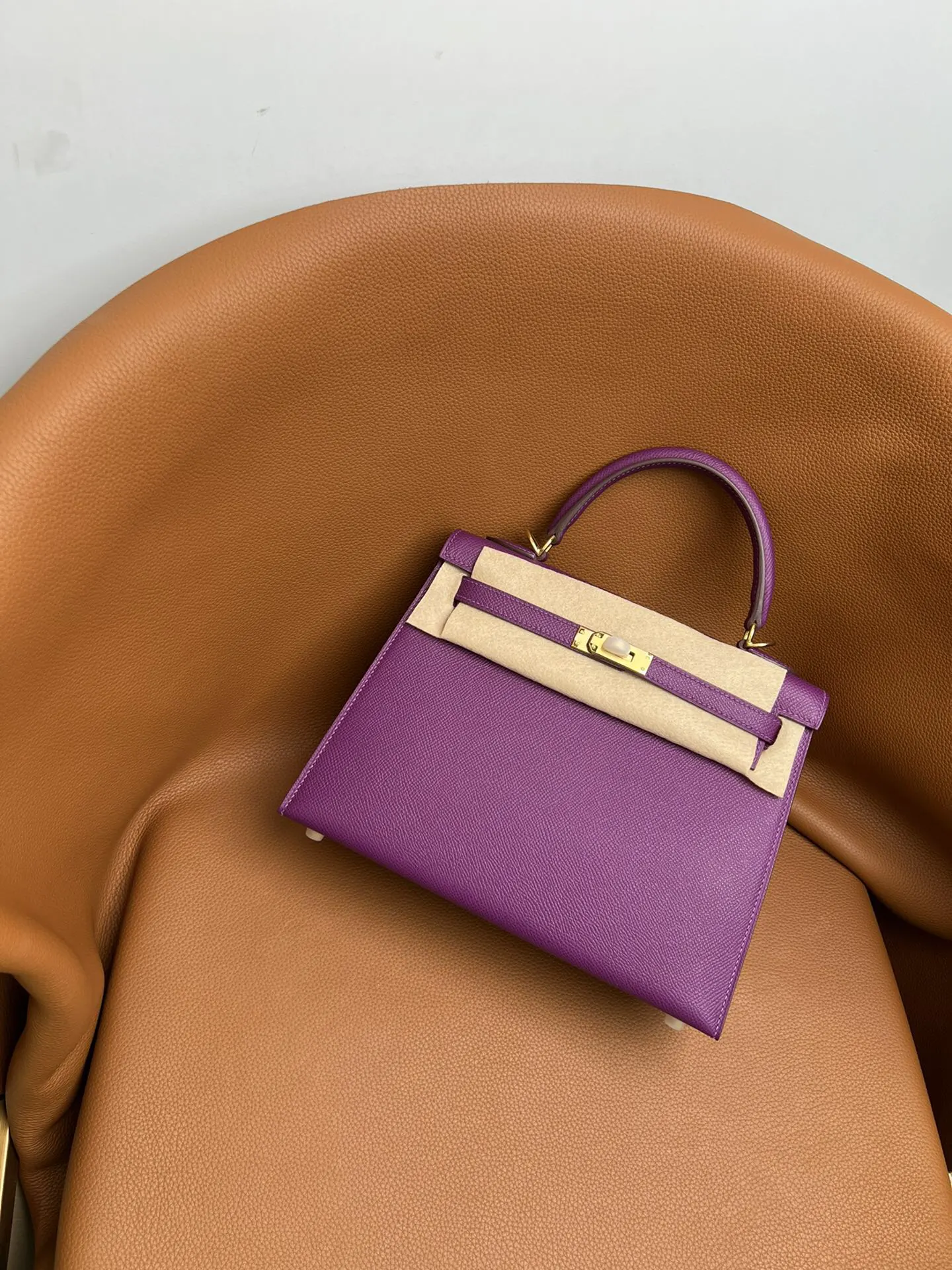 Hermès Kelly Epsom掌纹牛皮 手提包 25cm