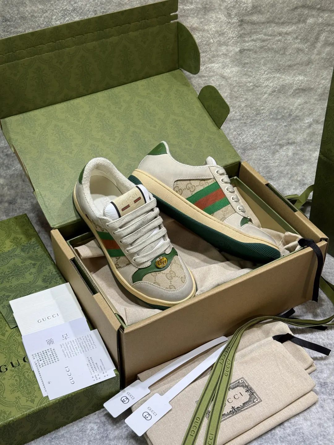 Gucci Logo休闲运动鞋 百搭款