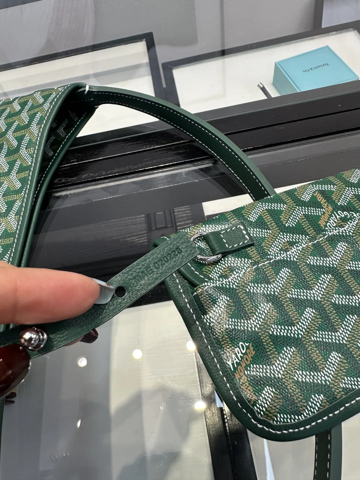 Goyard Hobo 绿色 腋下包 复古腋下背款