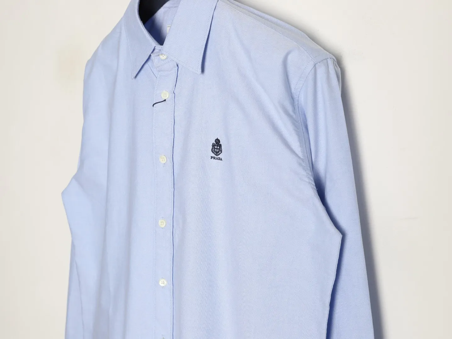 Prada 刺绣 Logo 襯衫