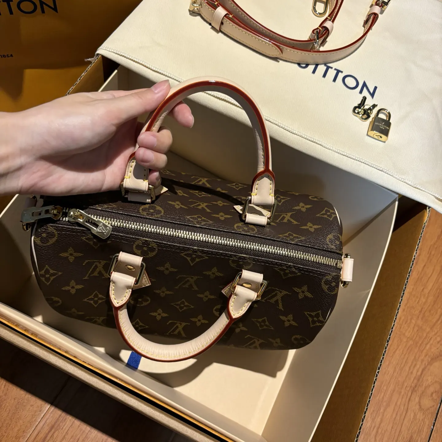 Monogram Top Handle Bag Commuter
