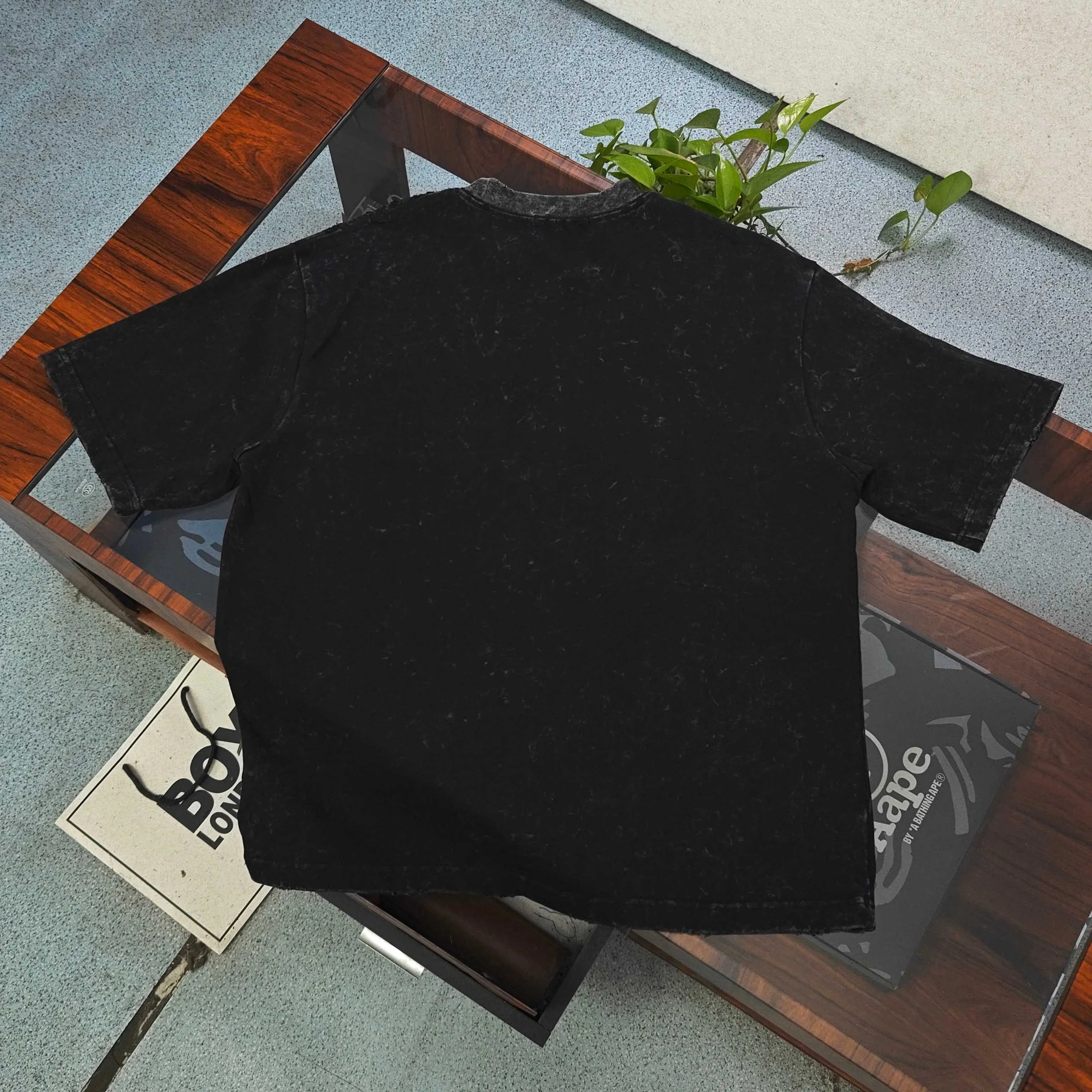 Balenciaga Black Logo Short Sleeve T-Shirt Loose