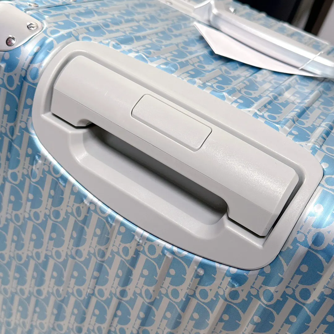 Dior 黑色 藍色 rimowa 聯名款trunk 一级 生产的 行李箱 旅行拉杆款 輕便出行款