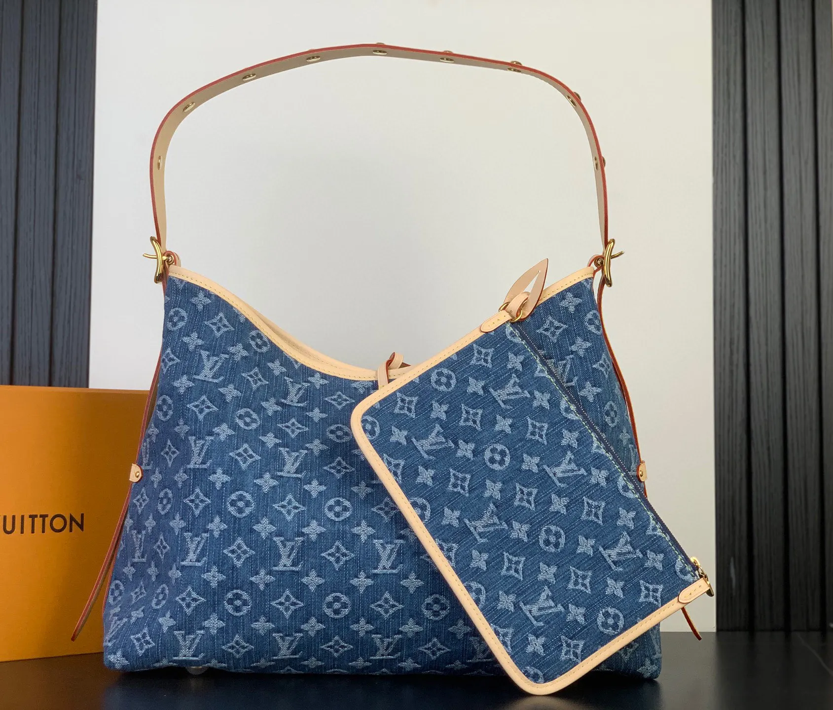 LV CarryAll 帆布 手拿包 精致手拿款
