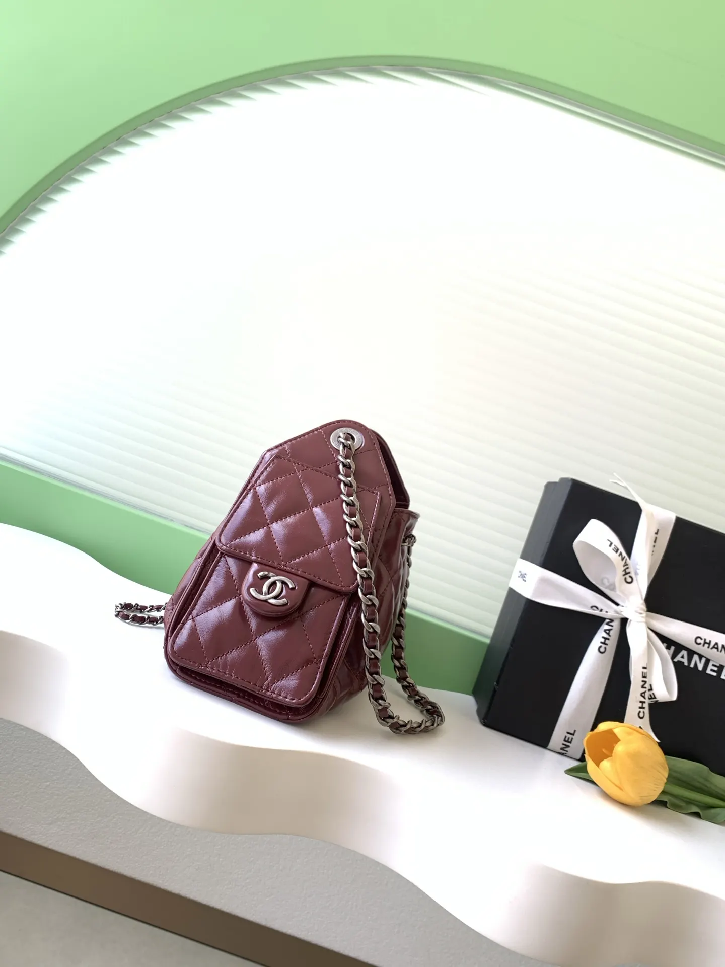 Chanel Hobo Shoulder Bag Vintage Leather