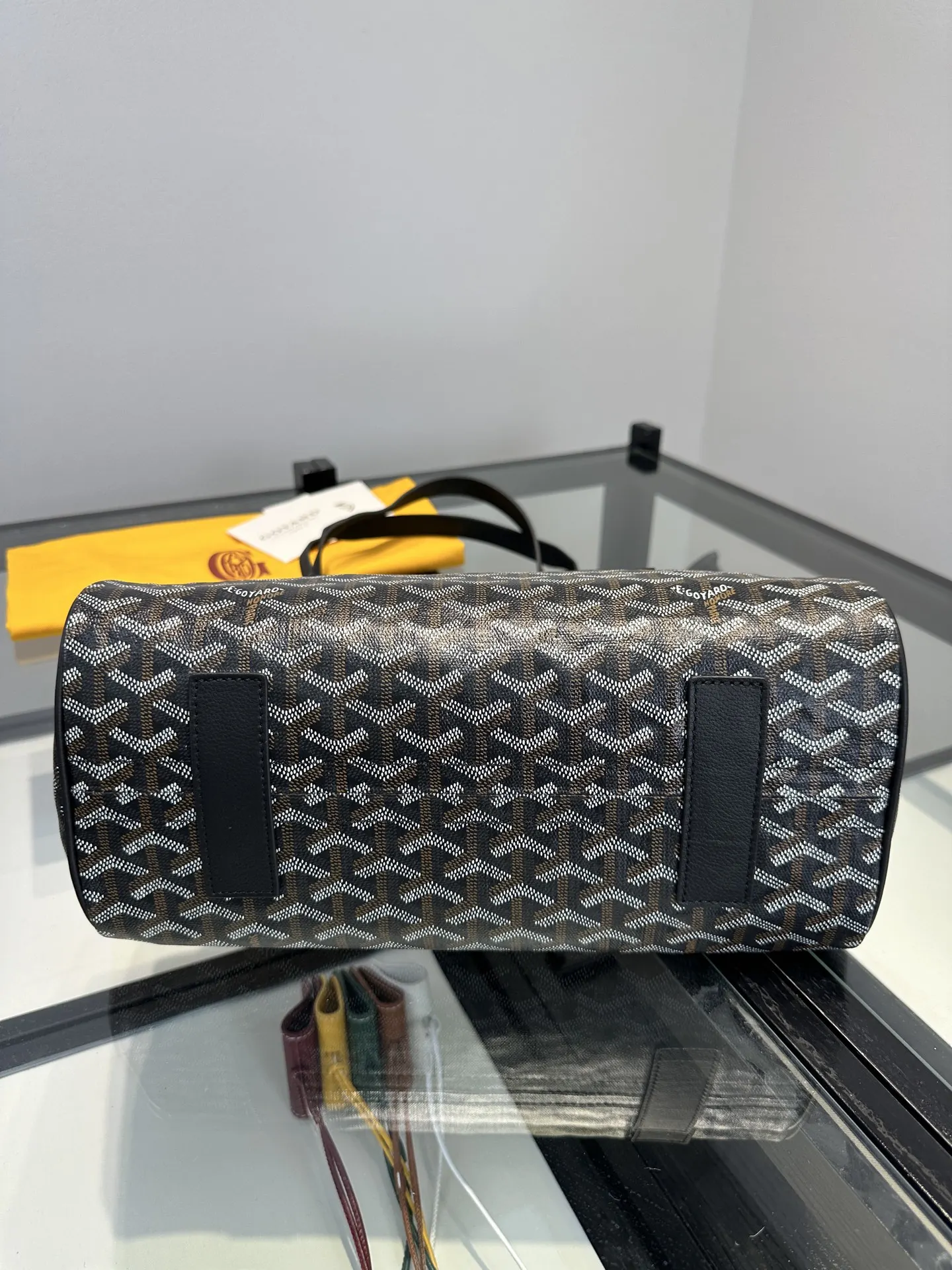 Goyard Black Organizer Pouch Travel Casual