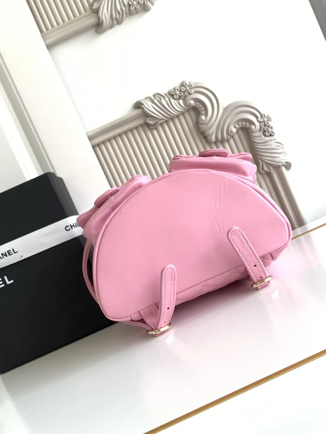 CHANEL 小牛皮 雙肩包 实用雙肩款