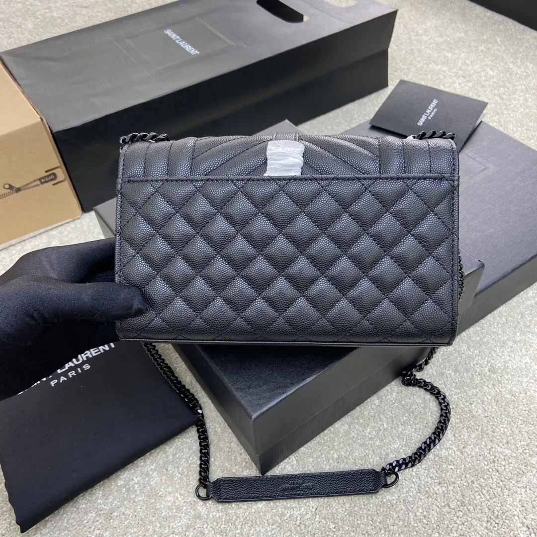YSL 黑色 牛皮 拿上手就是 手提包 通勤手提款