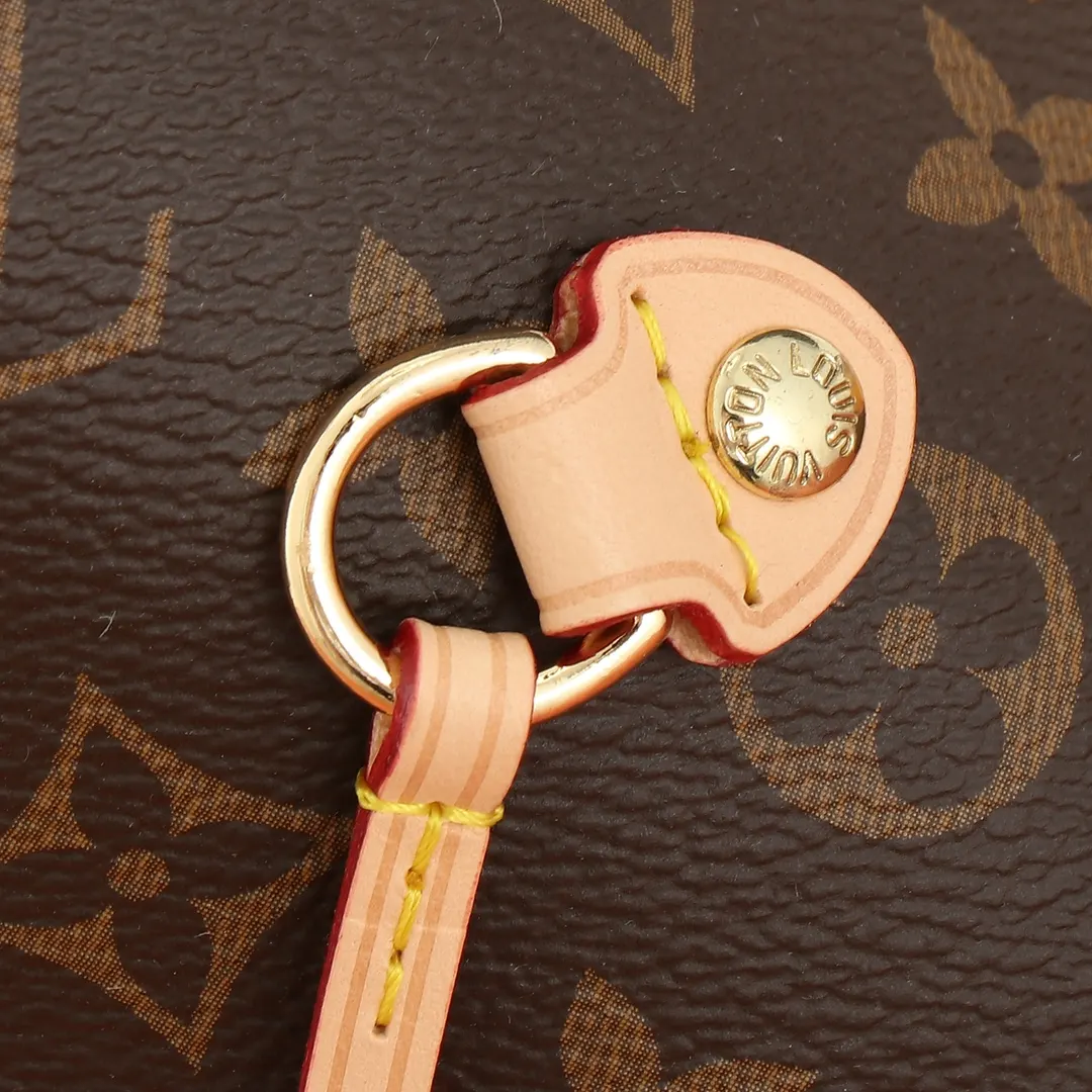 LV Neverfull 帆布 手拿包 精致手拿款