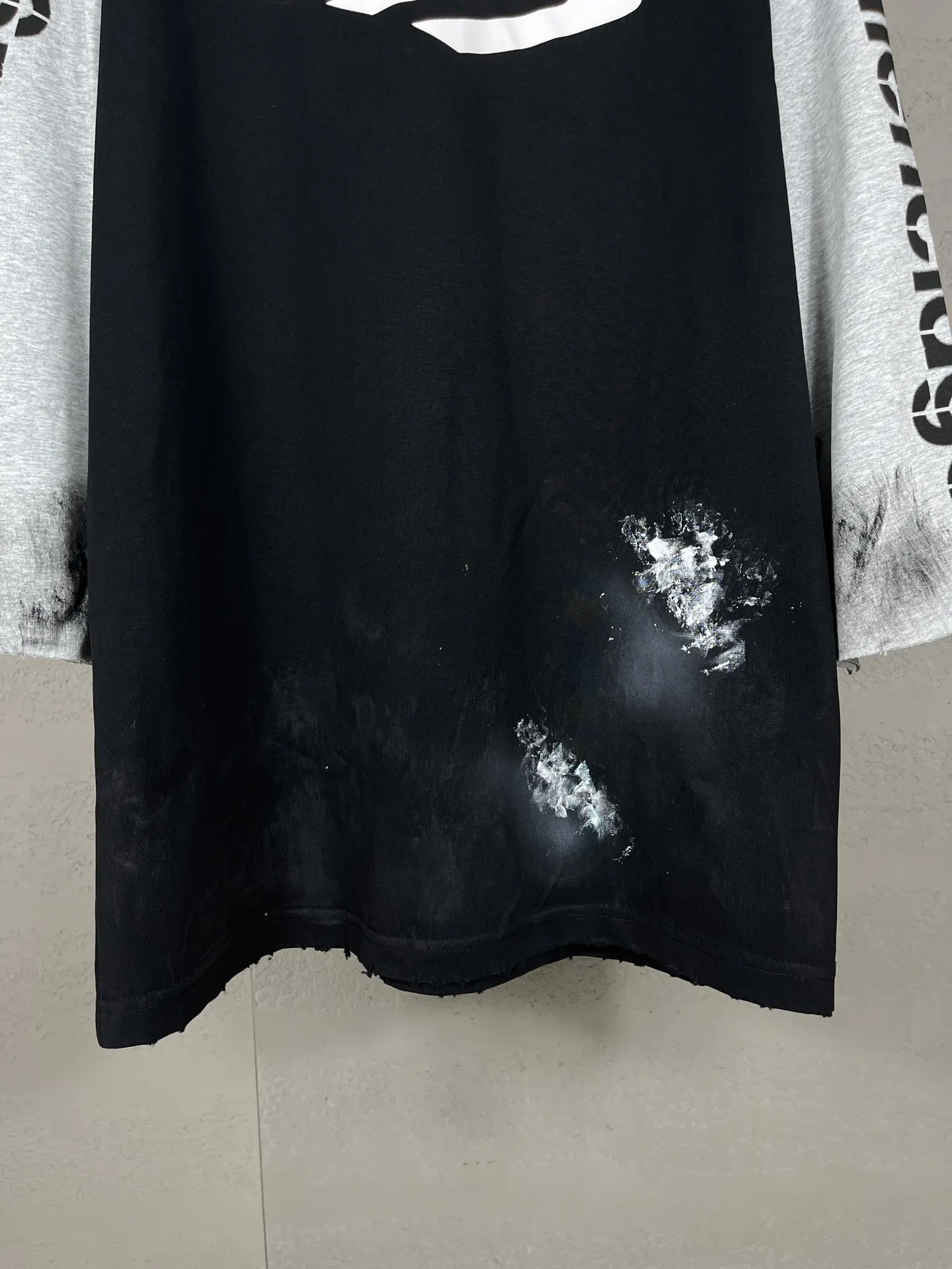 Balenciaga T恤 黑灰色