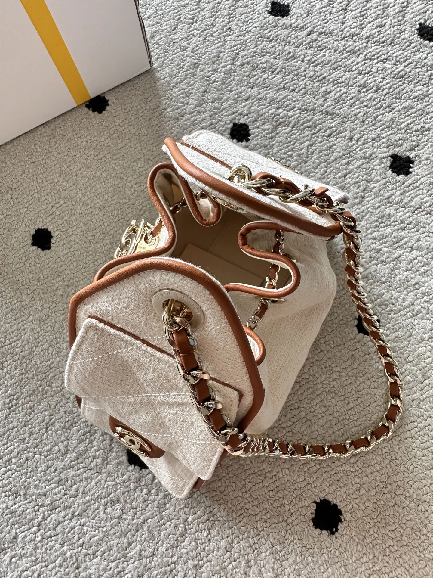 CHANEL 小牛皮 腋下包 復古腋下背款