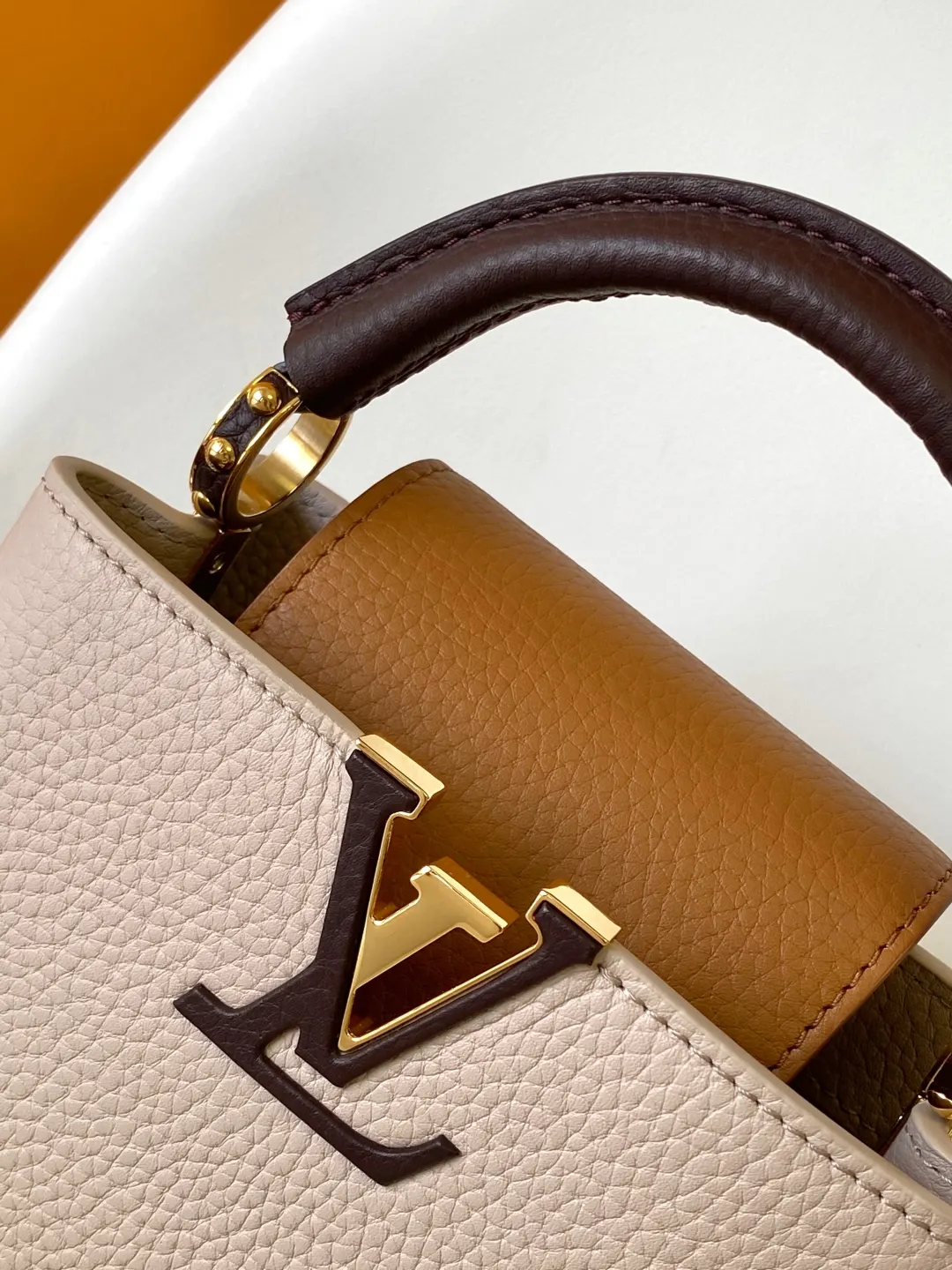 Louis Vuitton Brown Organizer Pouch Travel Leather