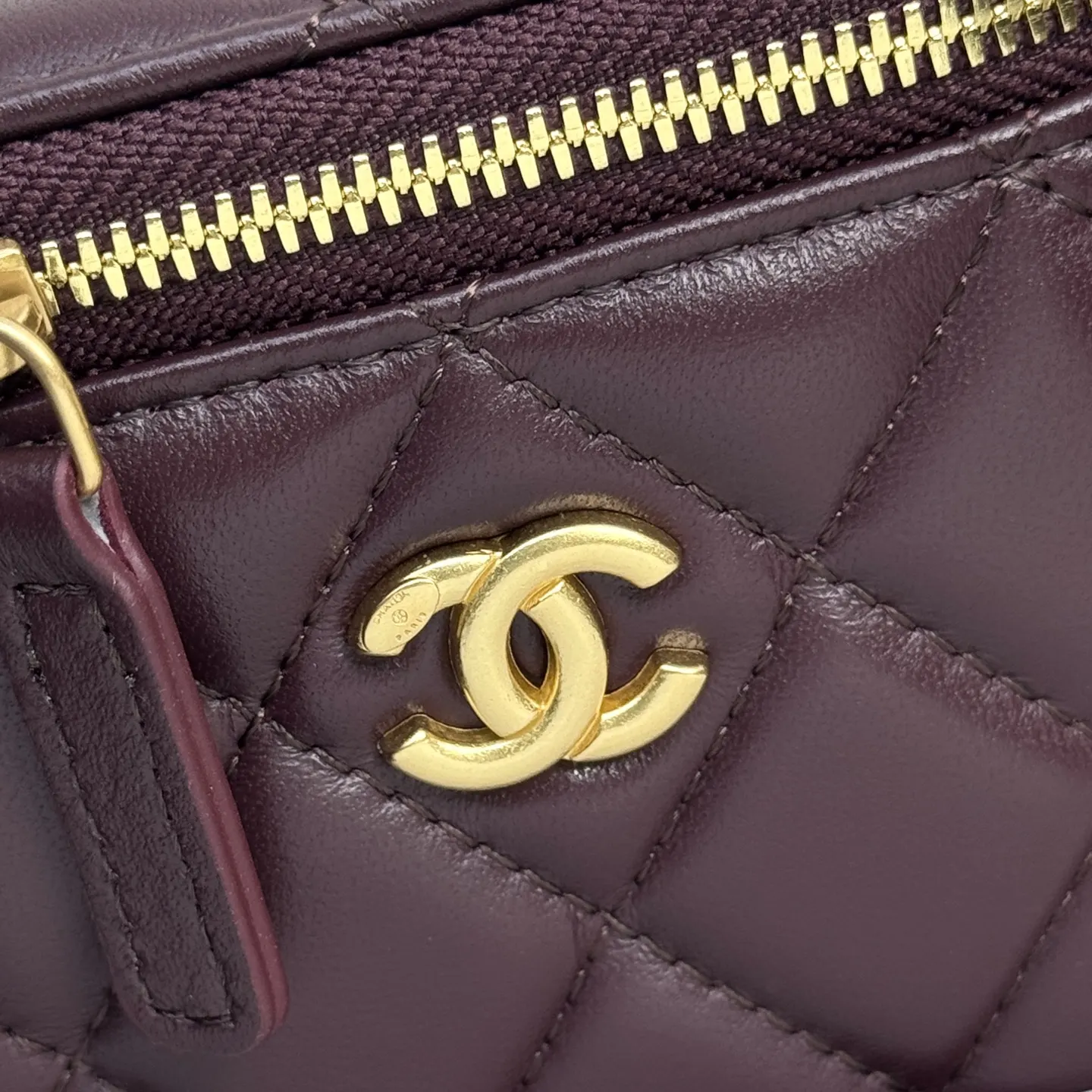 Chanel Red Chain Bag