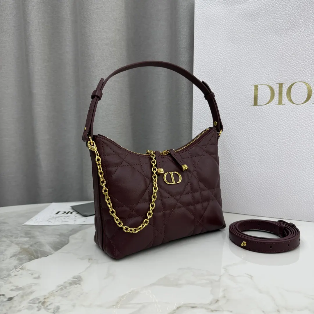 Dior Caro 红色 链条包
